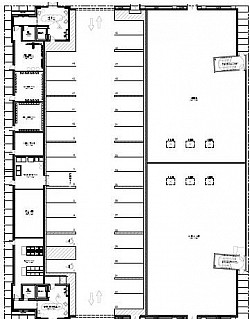 First Floor-Lobby-Parking-Laundry-Retail Services